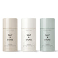 Salt & Stone Aluminum Free Deodorant | Extra Strength 48 Hour Protection for Women & Men | Made with Seaweed Extracts, Niacinamide & Prebiotics | Trio Set