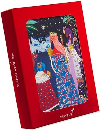 Papyrus Religious Christmas Cards Boxed with Envelopes, Special Gifts (12-Count)