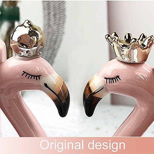 16 oz Cute Pink Coffee Mug Ceramic Flamingo Gift Unique Cups Mom Day Gift for Women Her Grandma Pretty Mug Funny Coffee Cup Funky Xmas Presents for Girlfriend Decorative Animal Decor Christmas Mugs