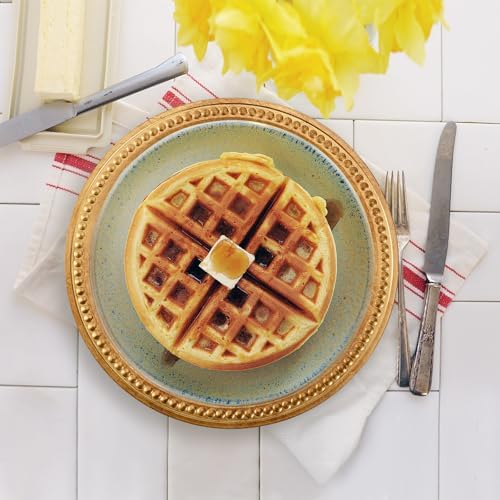 13" Vintage Brown Charger Plate, Rustic Chargers for Dinner Plates, Elegant Table Setting Centerpieces Decor Bulk Wedding Christmas Thanksgiving Holiday Parties Events, Set of 6