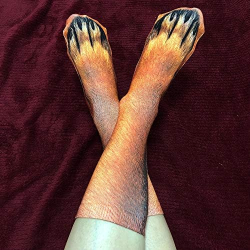 White Elephant Gifts for Adults-Animal Paw Socks Christmas Gifts Stocking Stuffers for Women Men Teens