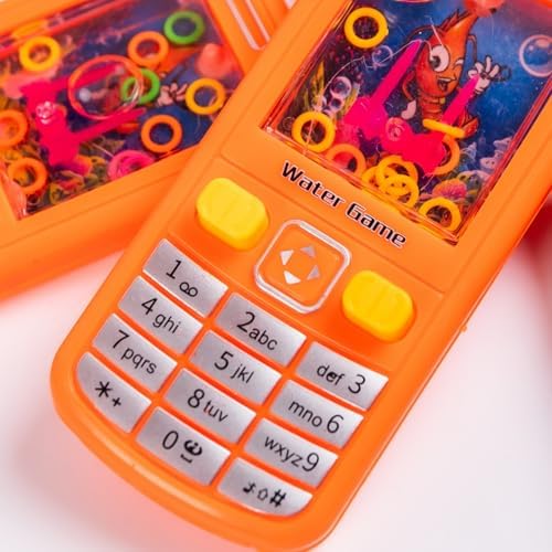 12 Pcs Handheld Water Ring Games-Prize Treasure Box Toys,Birthday Return Gifts Party Favors,Christmas Stocking Goodie Bag Stuffers,Bulk Pinata Stuffers for Kids Classroom Students