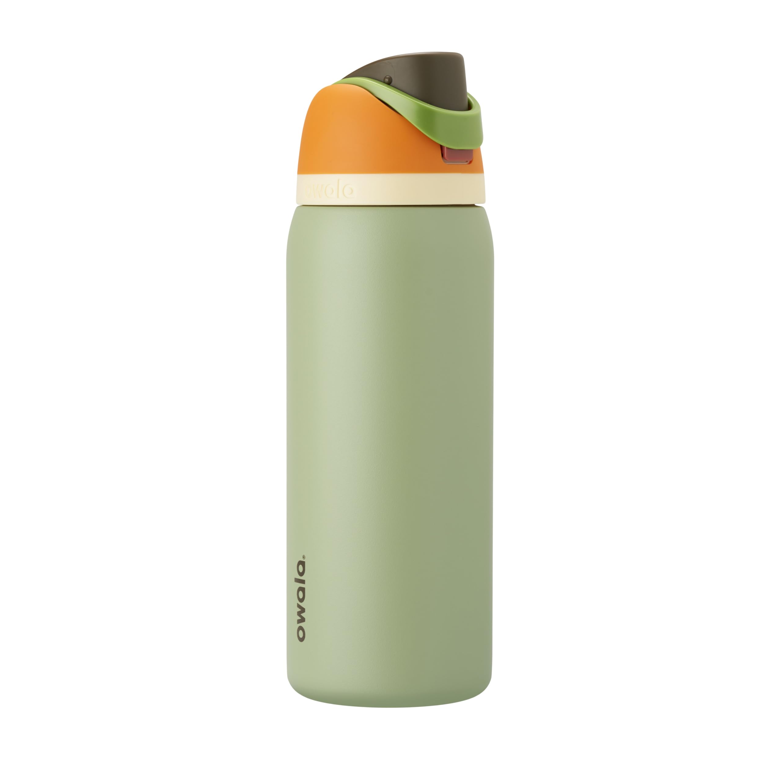 Owala FreeSip Insulated Stainless Steel Water Bottle with Straw, BPA-Free Sports Water Bottle, Great for Travel, 32 Oz, Camo Cool