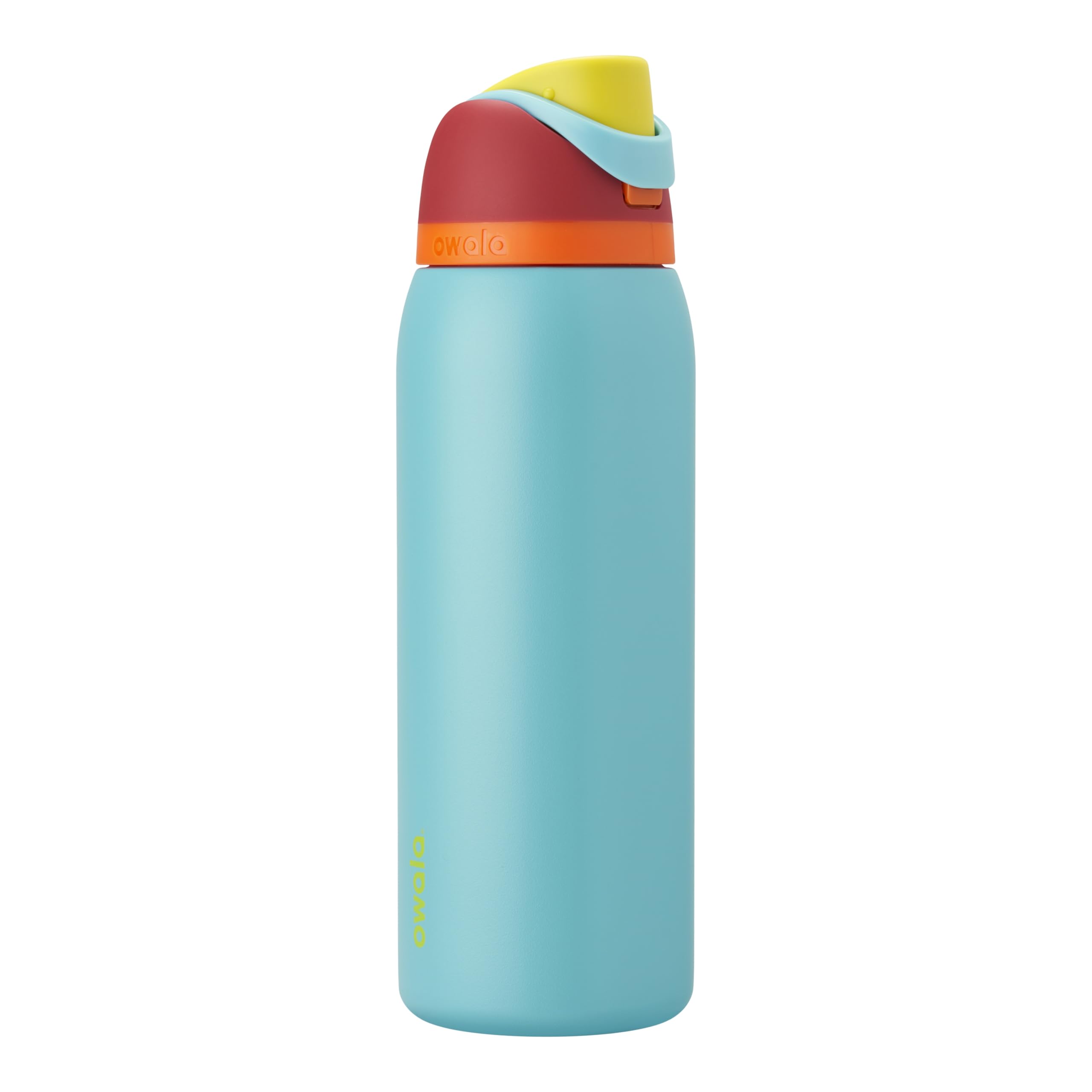 Owala FreeSip Insulated Stainless Steel Water Bottle with Straw, BPA-Free Sports Water Bottle, Great for Travel, 40 Oz, Summer Sweetness