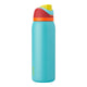Owala FreeSip Insulated Stainless Steel Water Bottle with Straw, BPA-Free Sports Water Bottle, Great for Travel, 40 Oz, Summer Sweetness