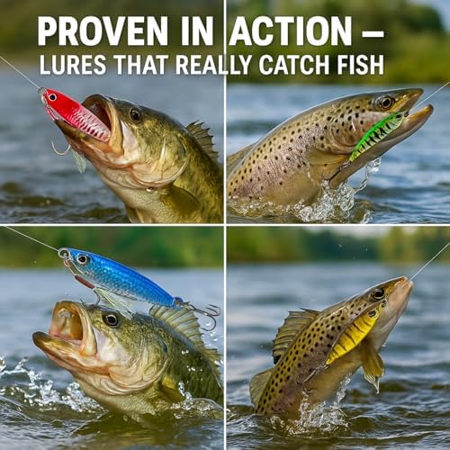 Fishing Advent Calendar 2025 for Men, 24-Day Fishing Tackle Advent Calendar with Lures, Tools, Tackle Box & Holiday Surprises, Christmas Countdown Gift for for Men, Dad, Husband