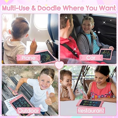 FLUESTON Toys LCD Writing Tablet Toddler,Toys for Boys Girls 3 4 5 6 7 8year,8.8 Inch 1pcs in 1 Pack Drawing Pad Toy Christmas Birthday Gifts for Kids,Drawing Tablet Doodle Board Cute Unicorn