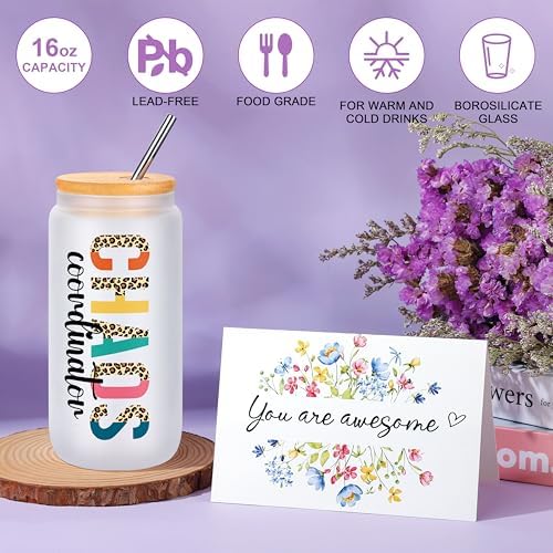 Chaos Coordinator Gifts, Boss Gifts for Women, Administrative Professional Day Christmas Coworker Appreciation Gift Ideas for Social Worker Boss Lady Coworker Manager Basket Set of 5