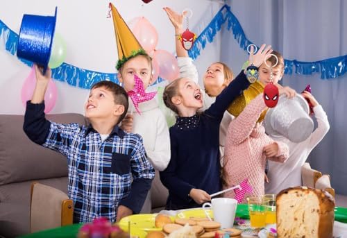 20 Children's Party Favors key chains,, fillers, Christmas gifts, holiday accessories, suitable for children's birthday school carnival rewards, reward boxes, classroom Easter GiftsGuoiondw