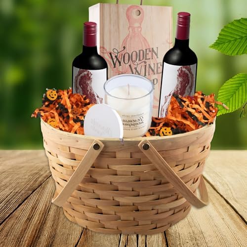 ZEBMOON 1 LB Black Orange Crinkle Cut Paper Shred Filler Great for Gift Wrapping, Halloween Basket Filling, Birthday, Wedding, Thanksgiving, Christmas Day, New Year Party Decorations Filling Supplies