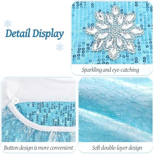 BOMLY Girls Princess Dress Up Costume Outfit with Accessories for Kids Halloween Christmas Birthday Party Cosplay