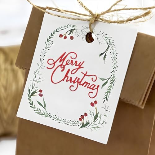 10sets Christmas Words Die Cuts for Card Making Merry Christmas Greetings Happy Holidays Love Peace Joy Let It Snow Winter Wonderland Assortment Cutting Dies for Scrapbooking Paper Craft