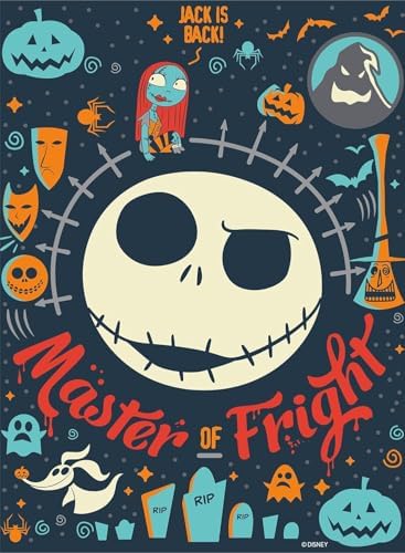 Ceaco - 5 in 1 Multipack - Disney - Tim Burton's The Nightmare Before Christmas - (2) 300 Piece, (2) 500 Piece, (1) 750 Piece Jigsaw Puzzles