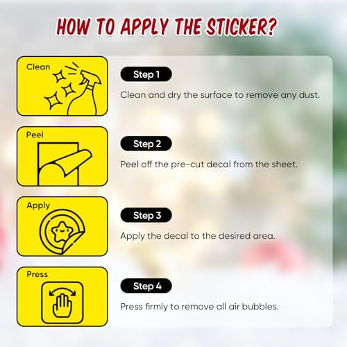 Merry Christmas - Personalized Gingerbread Family Decal, Custom Name Gingerbread Christmas Fridge Magnet for Refrigerator, Xmas Family Fridge Stickers 2025, Holiday Kitchen Decor