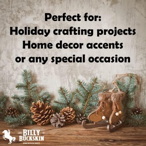 100 Mix Size Natural Pine Cones, 50 Medium & 50 Small Unscented Pinecones Crafts Ornament for Decorating, Pine Cones Craft for Table, Home Decor, Vase Fillers, Desk & Christmas Trees by Billy Buckskin