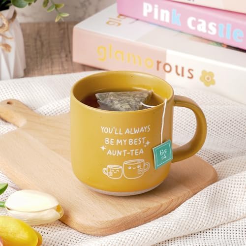 Aunt Gift Ideas Aunt-Tea Mug - Birthday Gifts for Women Auntie Best Ever Gifts Christmas Gift Ceramic Coffee Mug 12.8oz