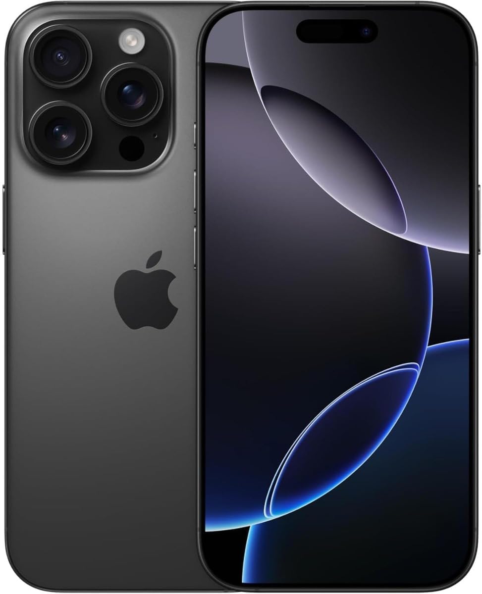 Apple iPhone 16 Pro Max, 256GB, Black Titanium