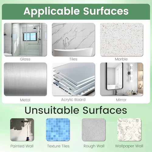 LUXEAR Suction Cup Hooks 4 Pack, Single Hook Design - Waterproof Vacuum Suction Hangers for Bathroom Kitchen, Removable Reusable PVC Suction Hooks for Towel Loofah Bathrobe Christmas Decor