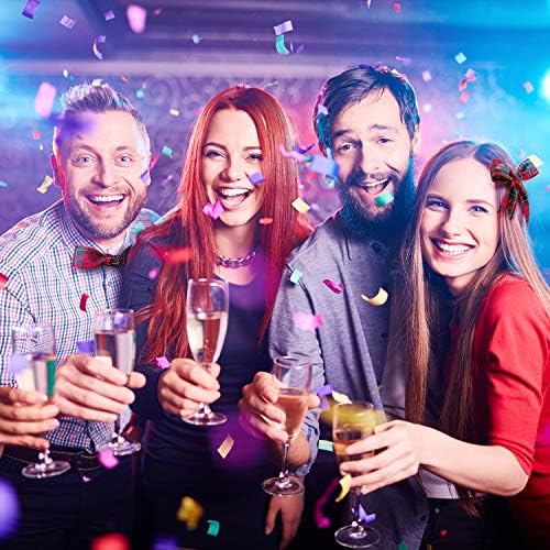 2 Rolls 20 Yards Christmas Plaid Burlap Ribbon Wired Edge Gingham Wrapping Ribbon Red and Green Plaid Ribbon for Xmas Tree Decoration DIY Floral Bows Craft Making, 1.5 Inch