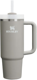 STANLEY Quencher H2.0 Tumbler with Handle and Straw 30 oz | Flowstate 3-Position Lid | Cup Holder Compatible for Travel | Insulated Stainless Steel Cup | BPA-Free | Ash