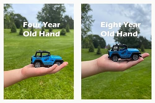 1 Set of 4pcs Mini Pull Back Off-Road Toy Cars Vehicles, Jeep-Like, Birthday Gifts, Party Favors,Christmas Stuffers for Toddlers Kids Boys Girls