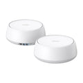 TP-Link Deco 7 BE25 Dual-Band BE5000 WiFi 7 Mesh Wi-Fi System | 4-Stream 5 Gbps, 240 Mhz Channels | Covers up to 4,600 Sq.Ft | 2X 2.5G Ports Wired Backhaul | VPN,MLO, AI-Roaming, HomeShield, 2-Pack