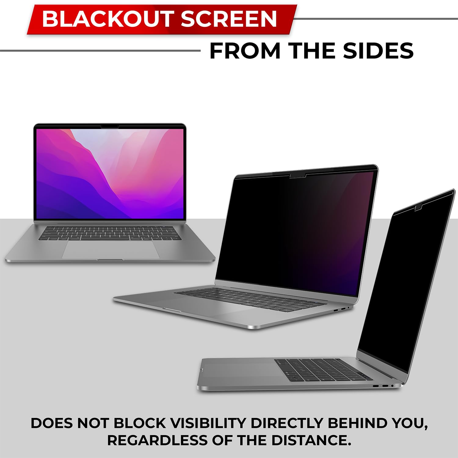 SightPro Magnetic Privacy Screen for MacBook Pro 13 Inch (2016, 2017, 2018, 2019, 2020, 2021, 2022, M1, M2) Patented Removable Laptop Privacy Filter Shield and Protector