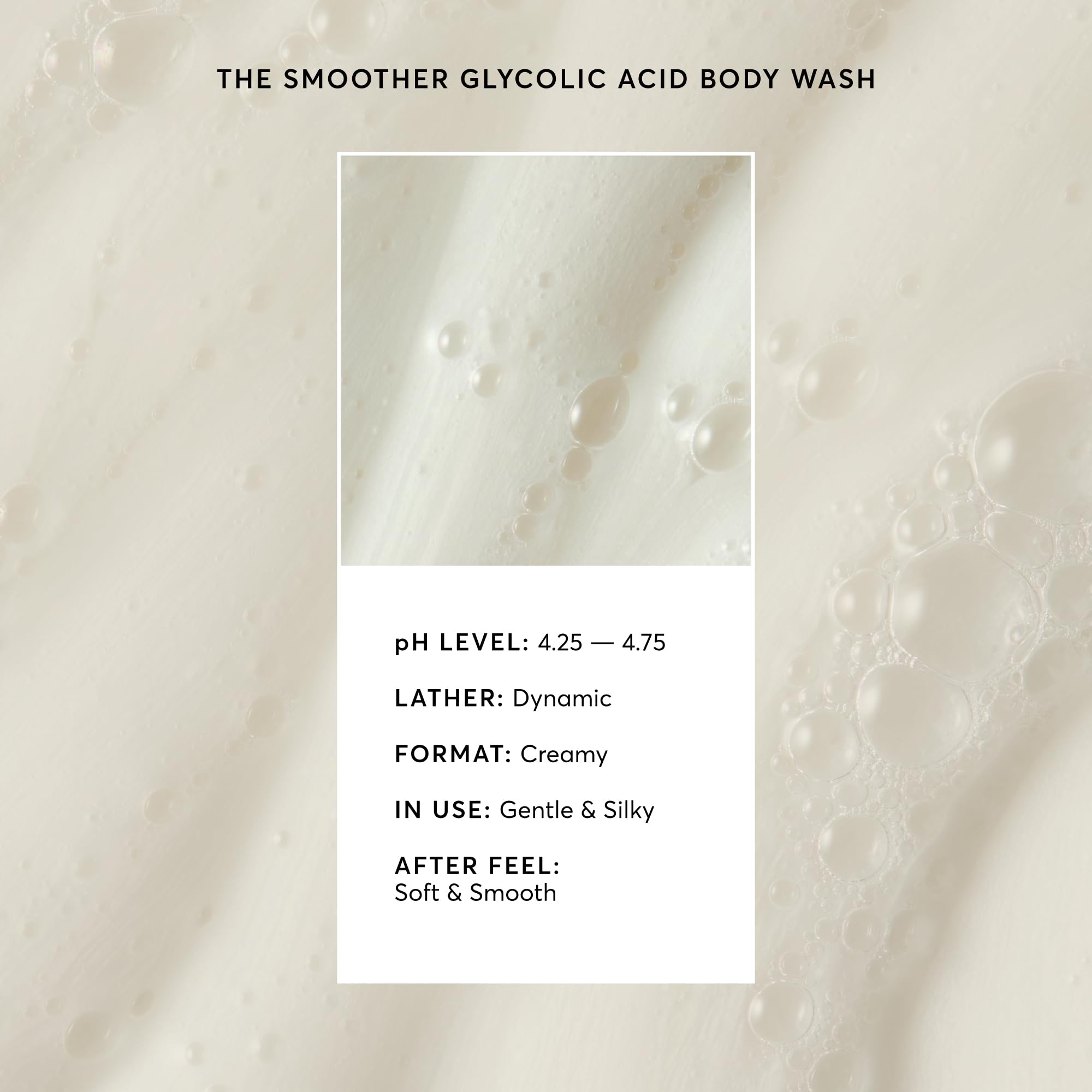 Naturium The Smoother Glycolic Acid Exfoliating Body Wash, Soft & Smoothing Cleanser, 16.9 oz