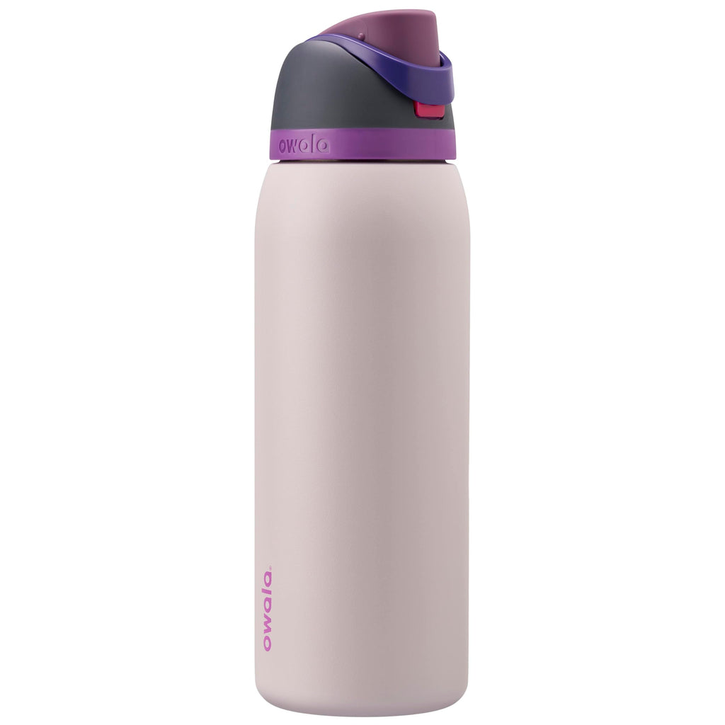 Owala FreeSip Insulated Stainless Steel Water Bottle with Straw for Sports and Travel, BPA-Free, 40oz, Dreamy Field