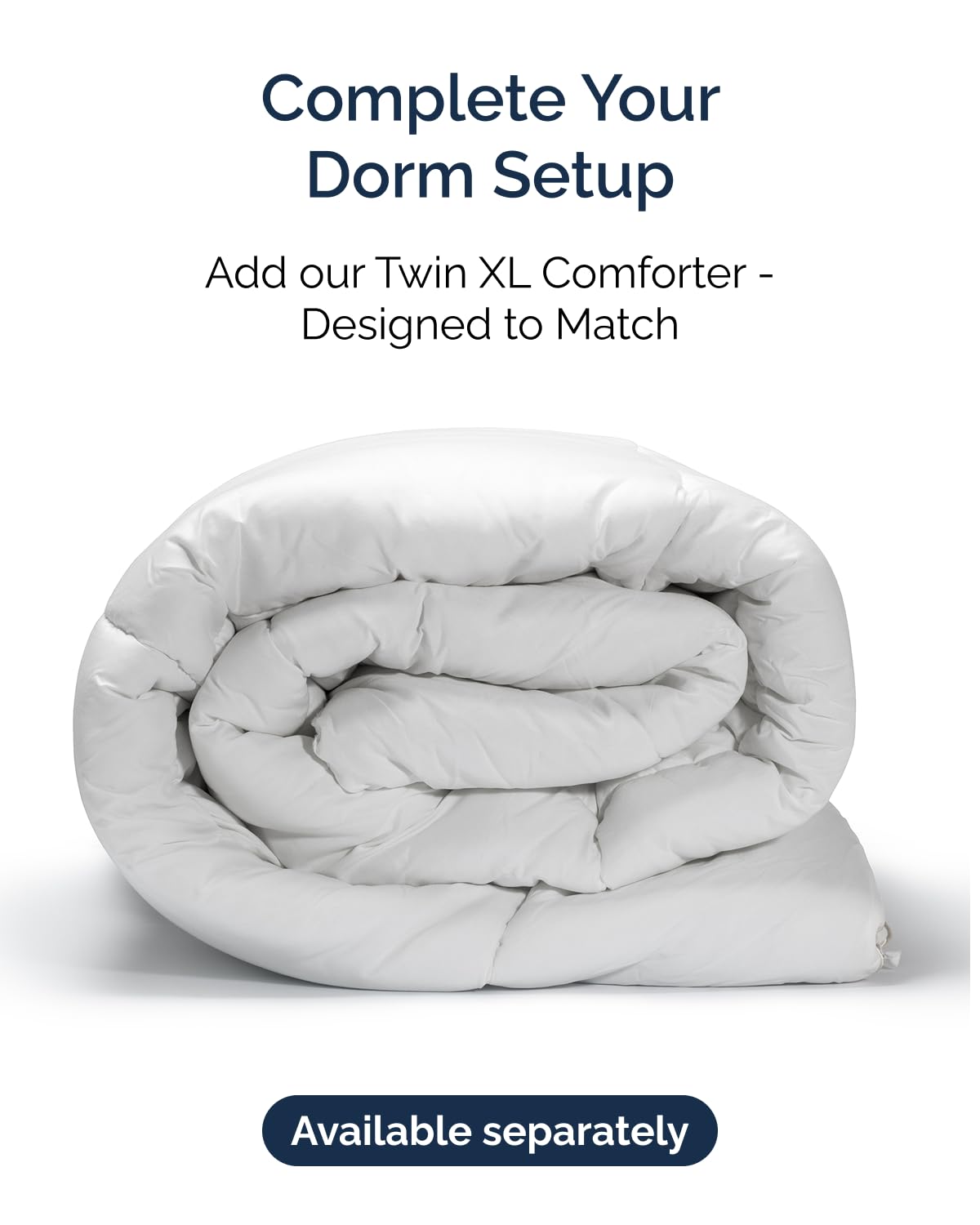 Twin XL Size 3 Piece Sheet Set - Comfy Breathable & Cooling Sheets - Hotel Luxury Bed Sheets for Women & Men - Deep Pockets, Easy-Fit, Soft and Wrinkle Free Sheets - Navy Blue Oeko-Tex Bed Sheet Set