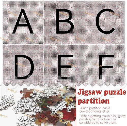 Christmas Jigsaw with 1:1 Reference Poster, 27.5 x 19.7 inches, Holiday Puzzles for Adults Family Activity - 1000 Pieces Puzzles, Educational Games Gift for Elders Children Family, Friends (Fireplace)