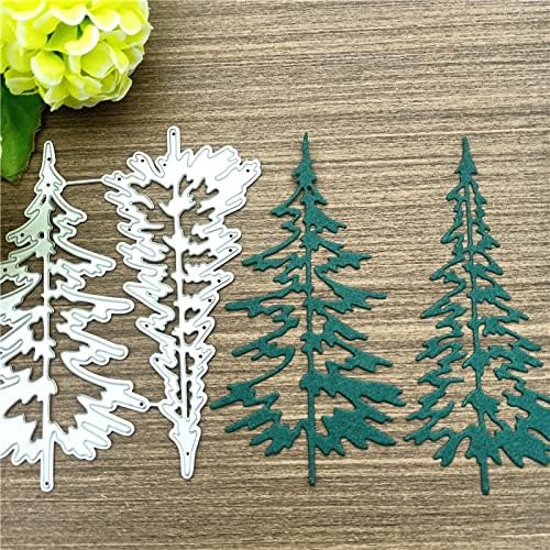 Woodland Dies for Card Making Merry Christmas Die Cuts Metal Cutting Dies Snowflake Tree Embossing Dies for Scrapbooking