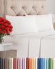 Queen Size 4 Piece Sheet Set - Comfy Breathable & Cooling Sheets - Hotel Luxury Bed Sheets for Women & Men - Deep Pockets, Easy-Fit, Extra Soft & Wrinkle Free - Antique White Oeko-Tex Bed Sheet Set