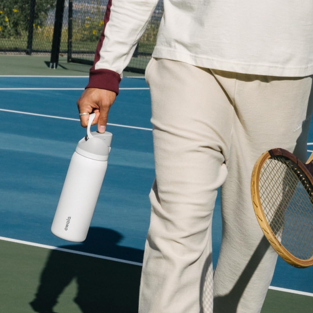 Owala FreeSip Insulated Stainless Steel Water Bottle with Straw for Sports, Travel, and School BPA-Free Sports Water Bottle, 32 oz, Surfs Edge