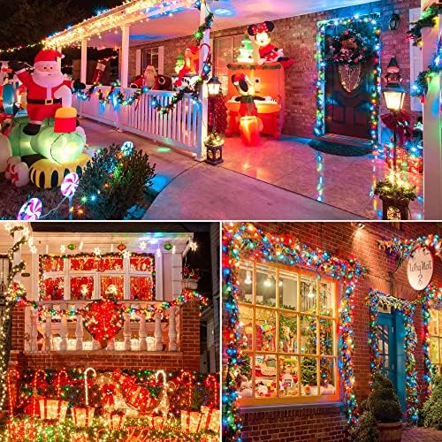 Hopolon Easter Mini String Lights,2PACK 50Count 13Feet Pastel Christmas Lights with White Wire, Incandescent String Lights for Indoor Outdoor Holiday Tree Party Xmas Home Decorations(Multicolor)