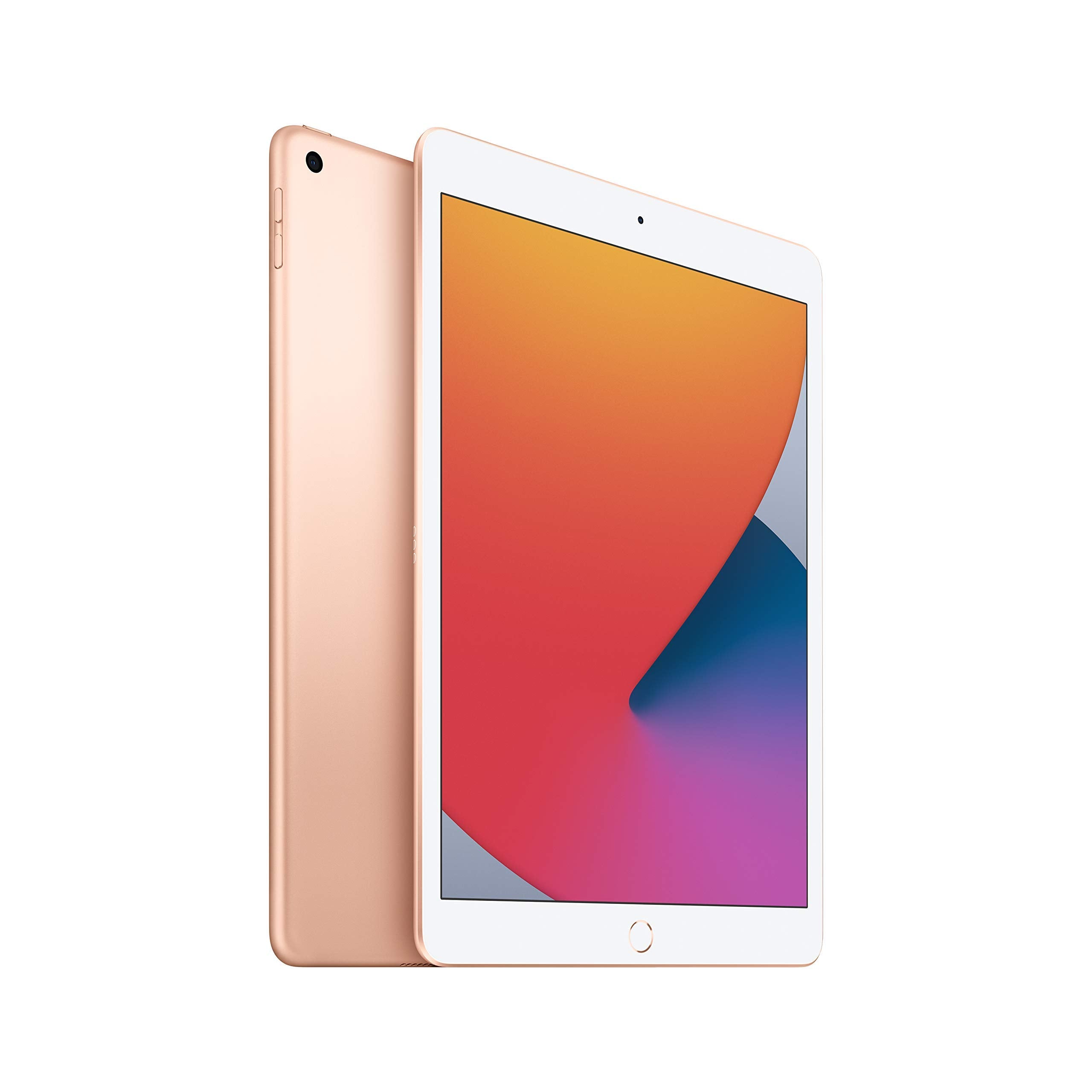 Apple 2020 iPad 8th Gen (10.2-inch, Wi-Fi, 128GB) Gold (Renewed)