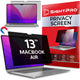 SightPro Magnetic Privacy Screen for MacBook Air 13 Inch (2018, 2019, 2020, 2021, M1) Patented Removable Laptop Privacy Filter Shield and Protector