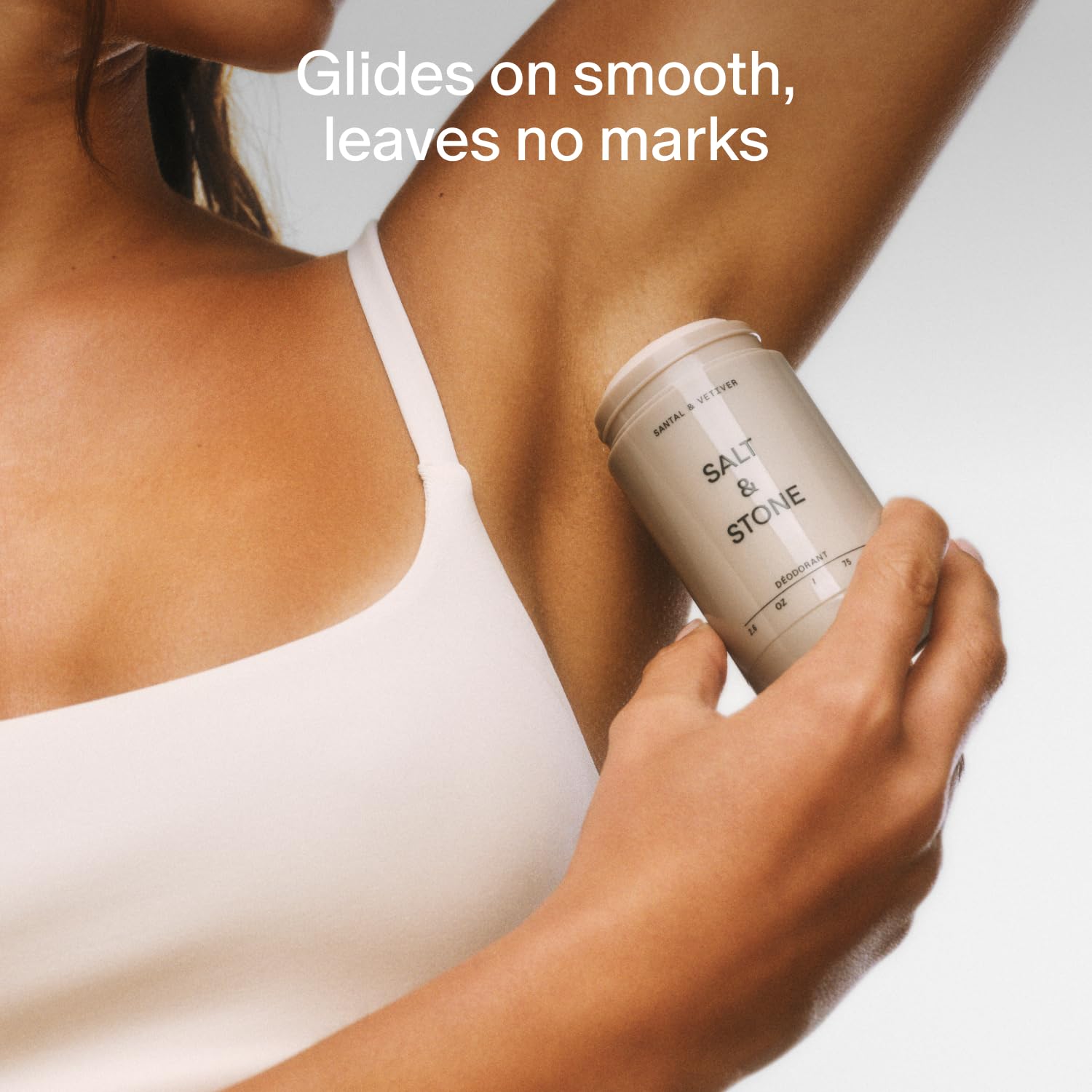 Salt & Stone Aluminum Free Deodorant | Extra Strength 48 Hour Protection for Women & Men | Made with Seaweed Extracts, Niacinamide & Prebiotics | Mini Deodorant Discovery Set