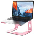BESIGN LS03 Aluminum Laptop Stand, Ergonomic Detachable Computer Stand, Notebook Riser, Laptop Mount Compatible with Air, Pro, Dell, HP, Lenovo More 10-15.6" Laptops, Pink