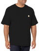 Carhartt Men's Iconic K87 Pocket T-Shirt, Black, Large