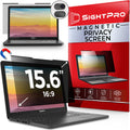 SightPro Magnetic Laptop Privacy Screen 15.6 Inch 16:9 - Patented Removable Laptop Privacy Filter Shield and Protector