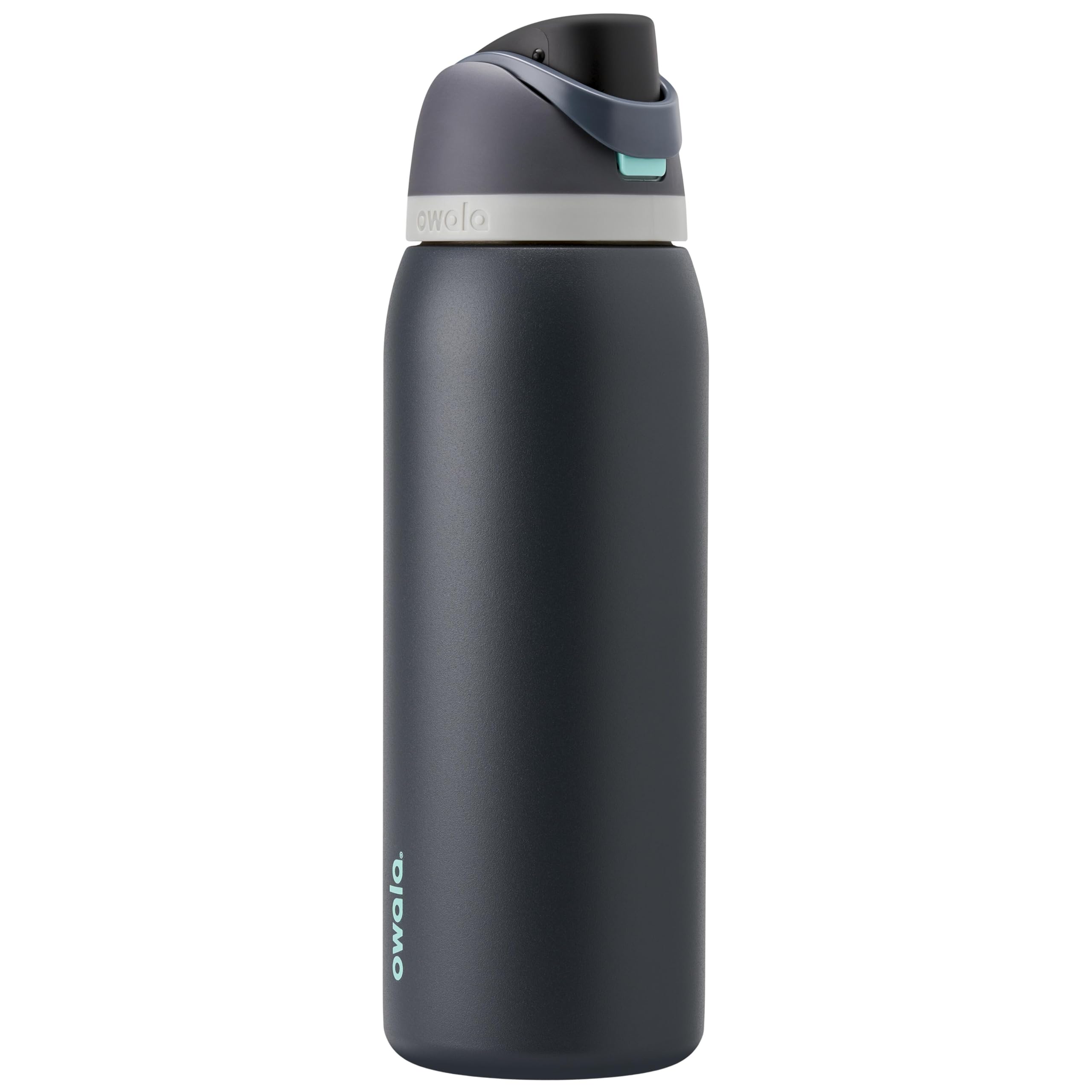 Owala FreeSip Insulated Stainless Steel Water Bottle with Straw for Sports and Travel, BPA-Free, 40oz, Foggy Tide