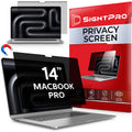 SightPro Magnetic Privacy Screen for MacBook Pro 14 Inch (2021-2026, M1-M5, Pro, Max) Patented Removable Laptop Privacy Filter Shield and Protector