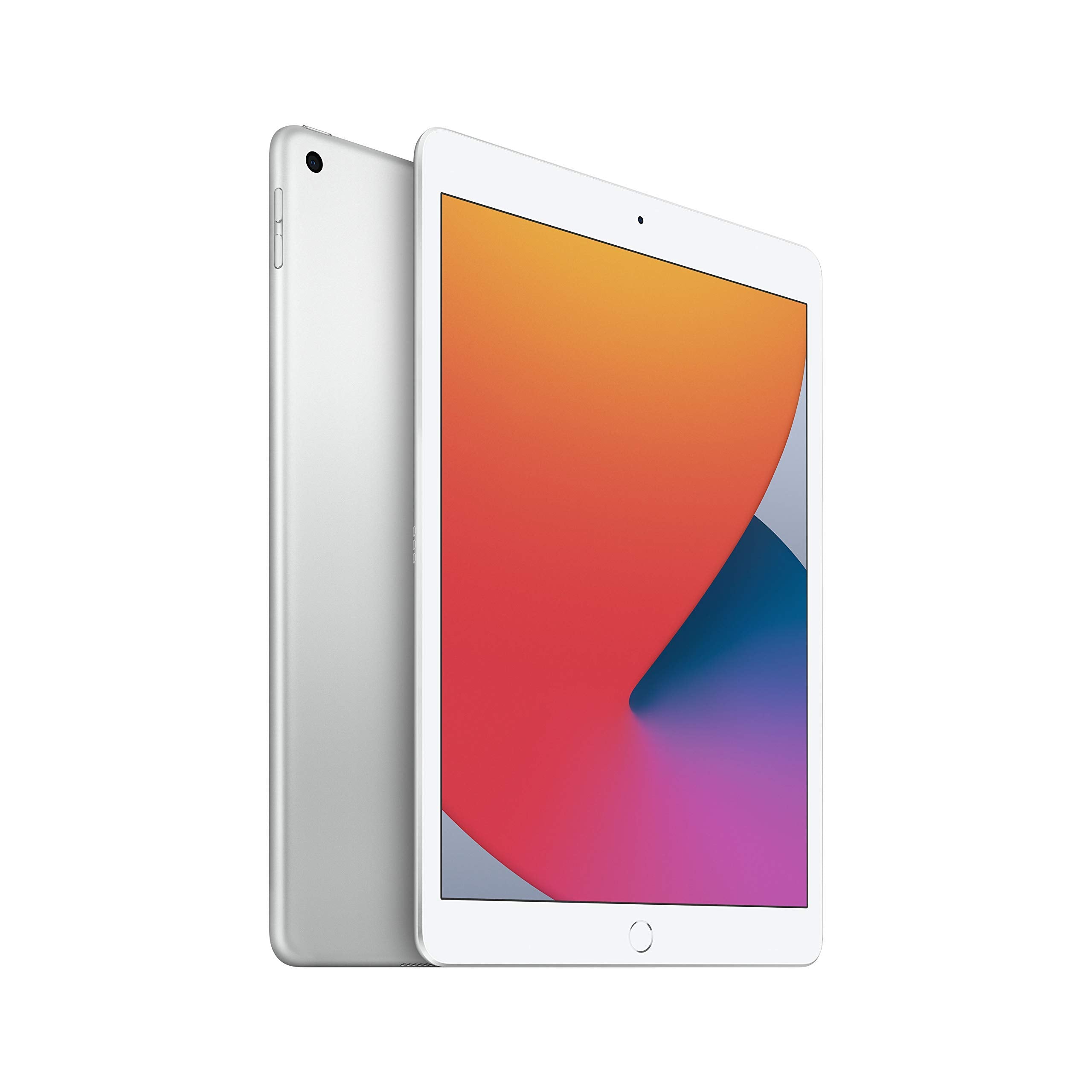 Apple 2020 iPad 8th Gen 10.2-inch, Wi-Fi + Cellular, 32GB - Silver (Renewed)