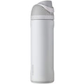 Owala FreeSip Insulated Stainless Steel Water Bottle with Straw, BPA-Free Sports Water Bottle, Great for Travel, 24 Oz, Shy Marshmallow
