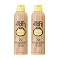 Sun Bum Original SPF 70 Sunscreen Body Spray - Broad Spectrum Moisturizing Sunscreen with Vitamin E - Hawaii 104 Act Compliant (Made without Octinoxate & Oxybenzone) - 6 oz (Pack of 2)