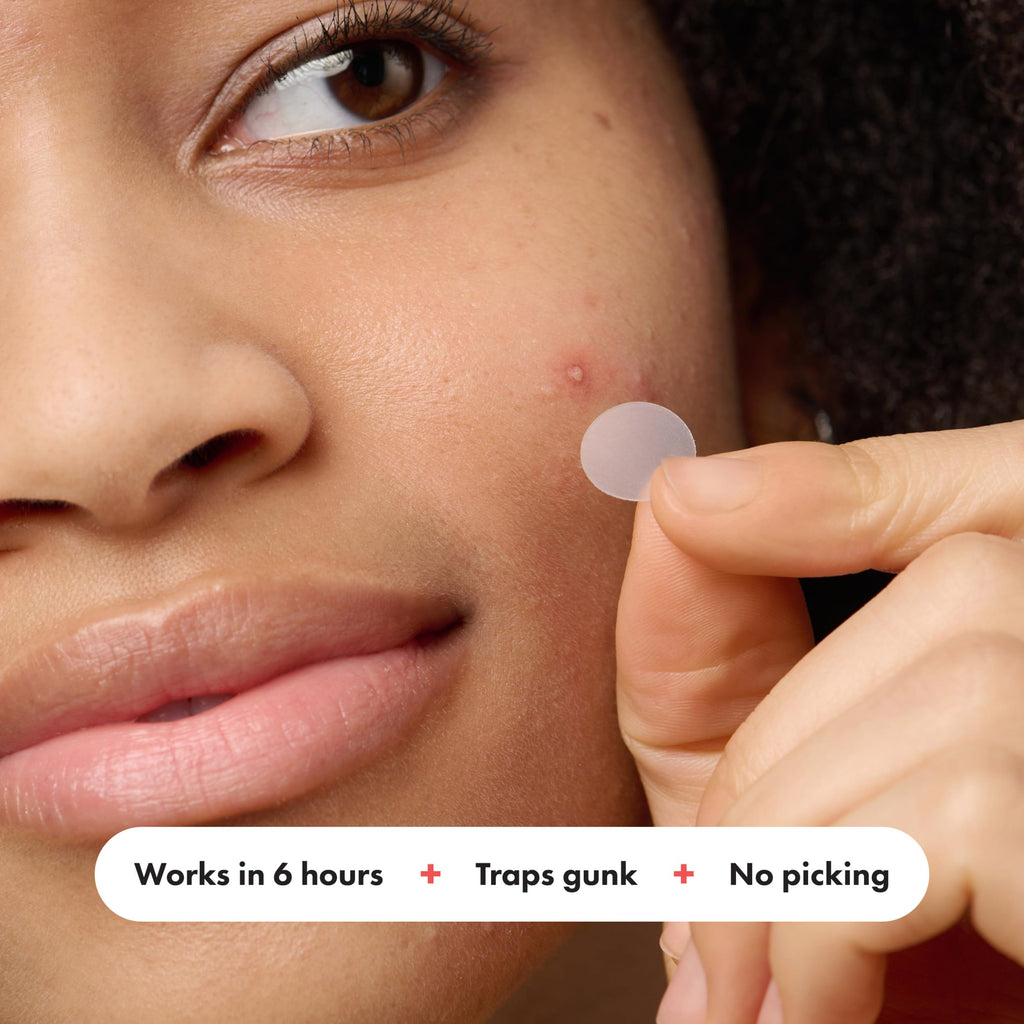 Mighty Patch Original Patch from Hero Cosmetics - #1 Best Selling Hydrocolloid Acne Pimple Patches for Face, Shrinking Zits & Whiteheads in 1 Use, Nighttime Spot Pimple Stickers for Face, 75 Count
