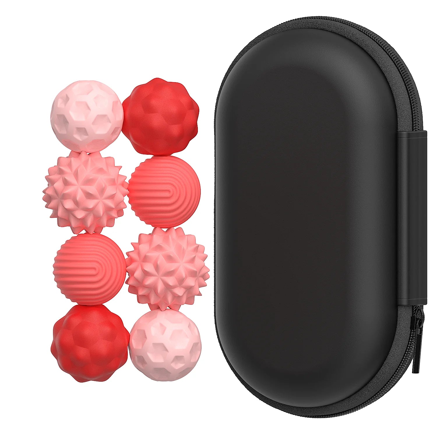 Silicone Magnetic Fidget Balls Fidget Toys Stress Balls for Adults Sensory Stone Travel Toys for Calming Autism and ADHD