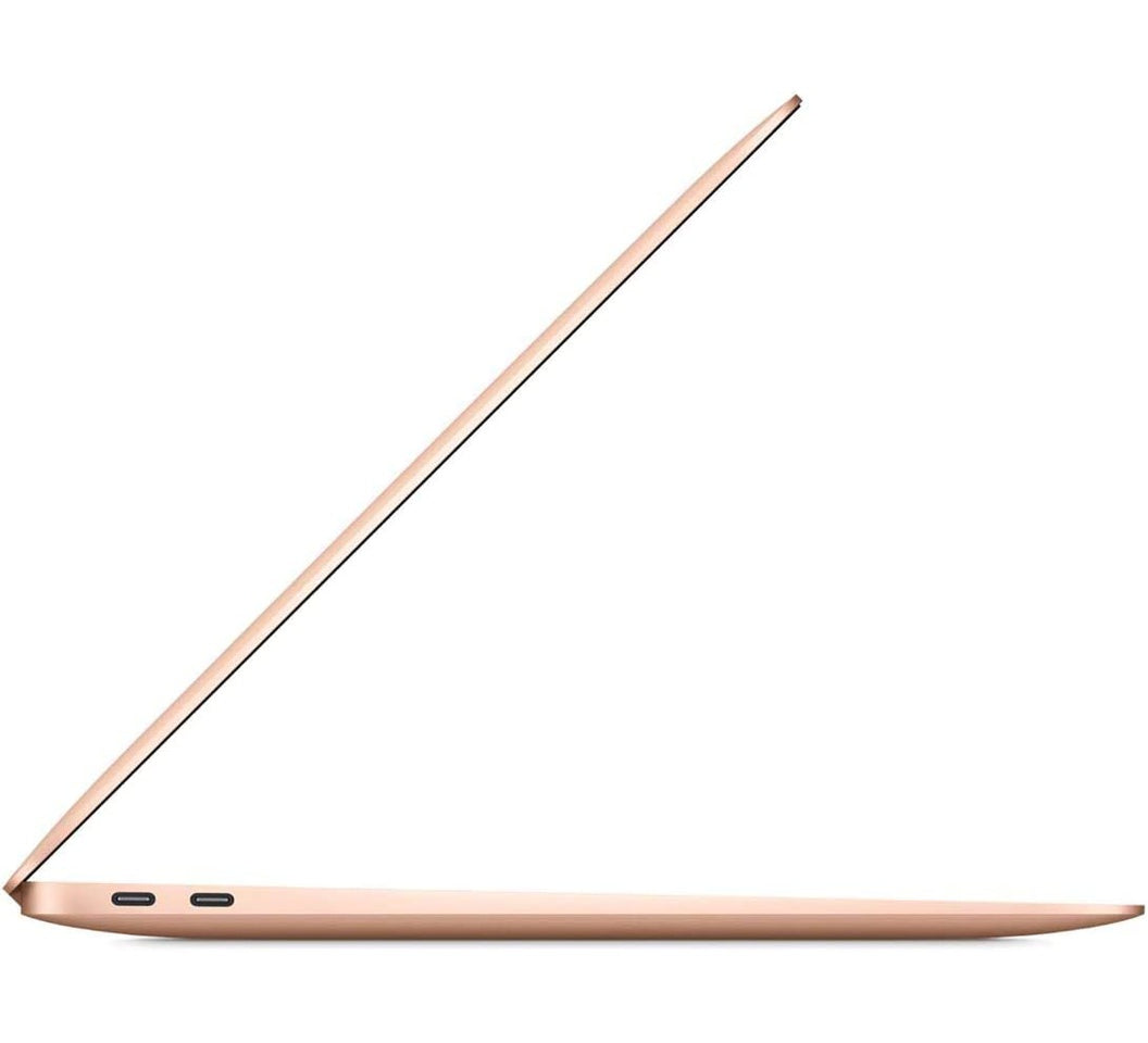 Apple MacBook Air M1 chip 8-core CPU with 4 performance cores and 4 efficiency cores, 7-core GPU, and 16-core Neural Engine, 8GB Unified Memory, 256GB SSD, macOS Big Sur, 13.3" Retina Display MGN63B/A